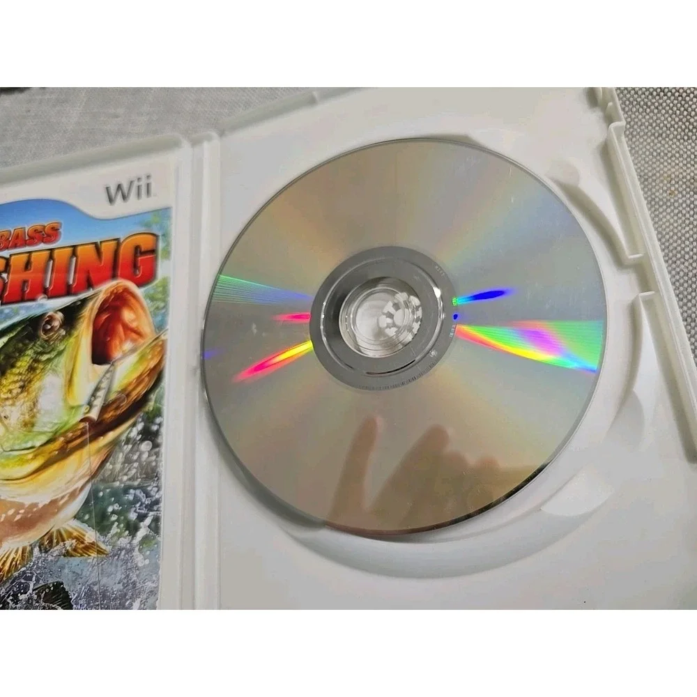 Nitendo Wii Games:SegaBassFishing(2006),Nascar Unleashed(2006)